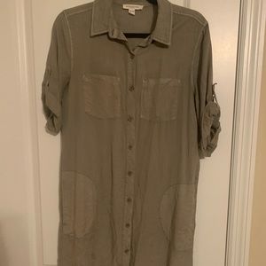 Button down dress